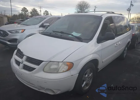 2007 Dodge Grand Caravan Sxt from USA, damaged, VIN 2D4GP44L67R348491